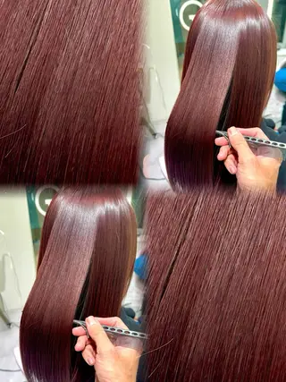 セミロング 森 隆秀/韓国ヘアのヘアスタイル