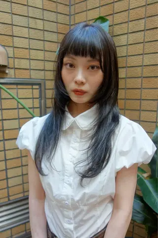 ロング HEIMER ミカド　サトル△のヘアスタイル