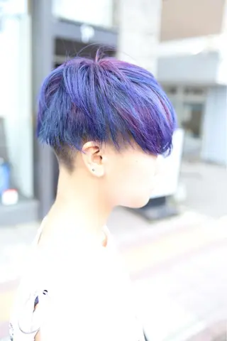 ショート カラー 髪質改善酸性縮毛矯正 酸性ストレート◎鈴木のヘアスタイル
