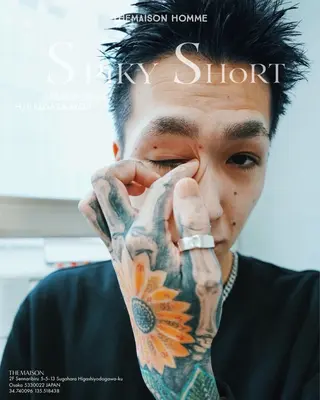 ショート メンズ THE MAISONのヘアスタイル