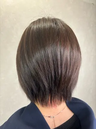ショート カラー 横路 めぐみのヘアスタイル