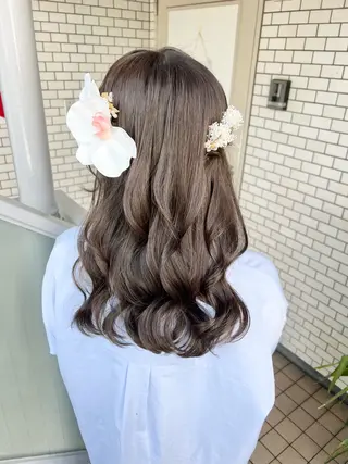 ヘアアレンジ 大人可愛いヘアメイク 💋🧚‍♀️しずかのヘアスタイル