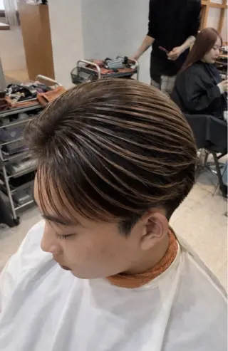 カラー メンズ 岡本 太陽☀️のヘアスタイル