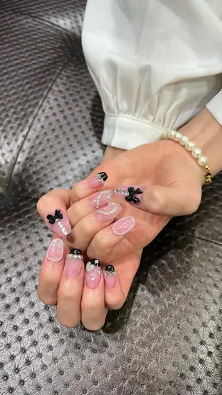 ネイル 韓国🩶Y2Kネイル 💫くれはのネイルデザイン