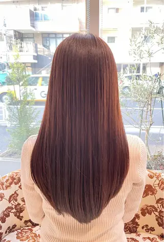 ロング ⭐️髪質改善⭐️ 大野輝のヘアスタイル