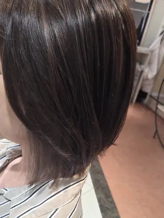 ミディアム 武鹿野 光江のヘアスタイル