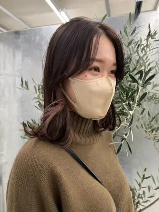 ミディアム ボブ/パーマ 🐕‍🦺Nagiのヘアスタイル