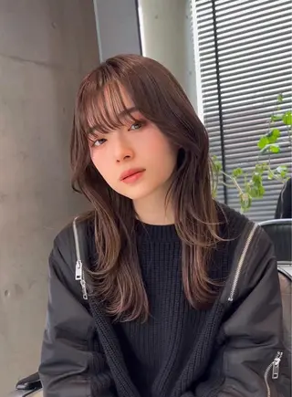 セミロング 🌫️大人韓国ヘア 🌫️naoyaのヘアスタイル