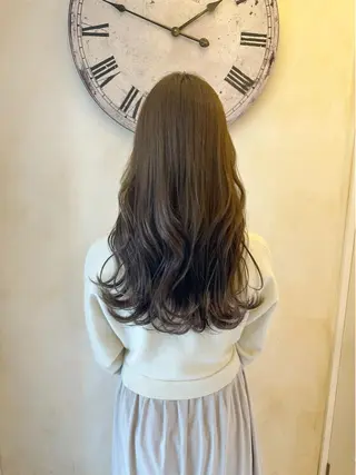 ロング カラー 古田 昂也のヘアスタイル