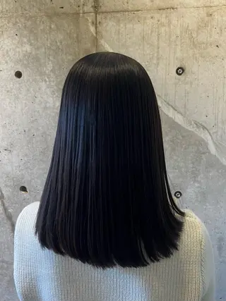 ミディアム パーマ 宮崎 恵多のヘアスタイル