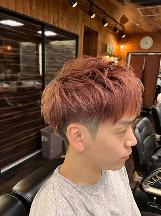 ショート メンズ 高橋 流耀のヘアスタイル