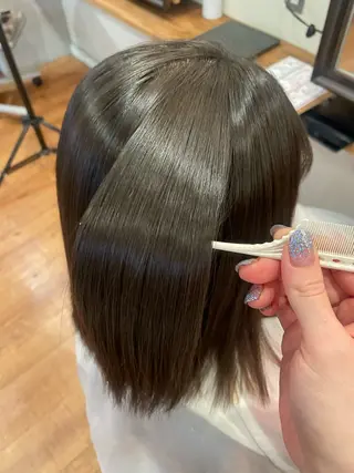 セミロング うる艶レイヤー/ 店長💎まな💎のヘアスタイル