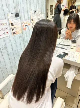 ロング 【髪質改善カラー】 瀧田嵐士🇰🇷のヘアスタイル