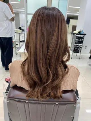 ロング 🎀透明感ナチュラル ガーリー🎀yuhiのヘアスタイル