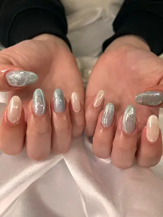 ミディアム Silent /話さないネイルサロン所属・Silent 話さないネイルサロンのネイルデザイン