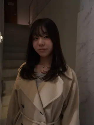 セミロング ミユ/ショート/ カットモデル/名東区のヘアスタイル