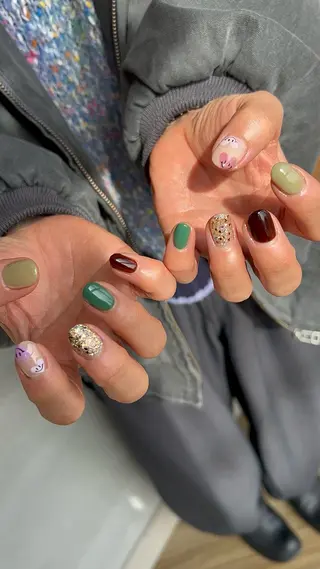 ネイル Amaranthus 柘植のネイルデザイン