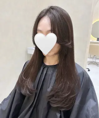セミロング Yukie♡ Zinaのヘアスタイル