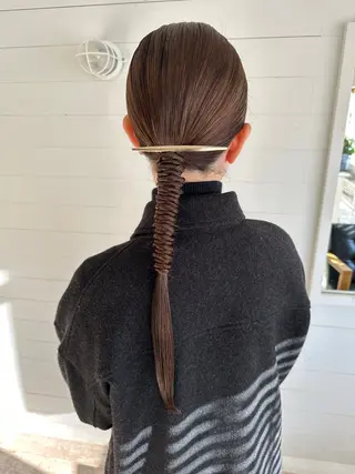 ロング 宮﨑 あかねのヘアスタイル