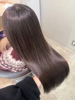 ロング 髪質改善/艶カラー 🎀レイヤーカットのヘアスタイル