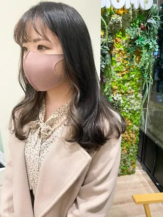 ロング カラー ayaka #パーマ#アレンジのヘアスタイル