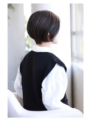 ショート 濱岡 寧々花のヘアスタイル