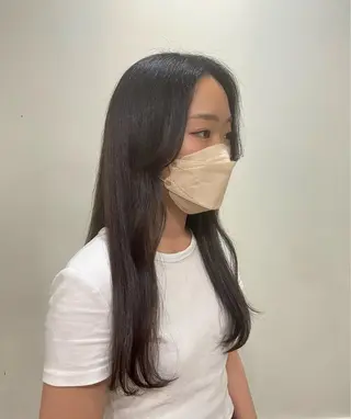 ロング 中野 ゆかのヘアスタイル