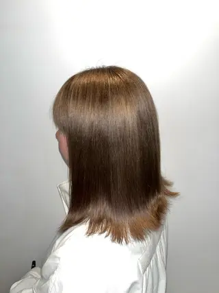 ミディアム 艶髪/縮毛矯正 /NATSUNOのヘアスタイル