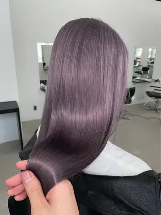ロング カラー 齋藤 梨乃のヘアスタイル