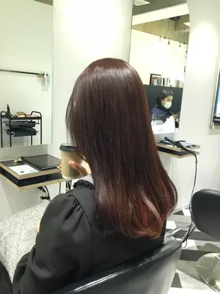 セミロング ✨あなたのお悩み解消 美容師✨TOMOKAのヘアスタイル