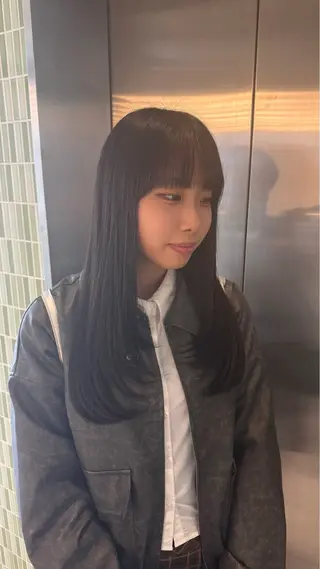 ロング RUKA👱🏻 メンズカットパーマのヘアスタイル