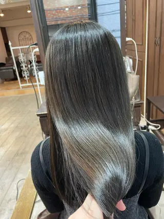 ロング カラー 髪質改善☁️ ユイのヘアスタイル
