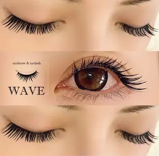 マツエク・マツパ brow&lash WAVEのマツエク・マツパデザイン