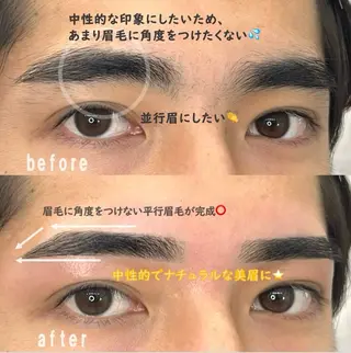 メンズ アイブロウ 眉毛専門サロン kegirai池袋店の眉毛・アイブロウイメージ