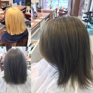 カラー hair salon Hinata所属・川畑 ゆうたのヘアスタイル