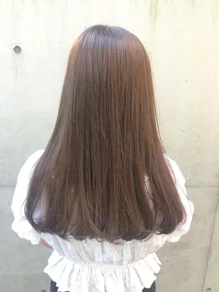 ロング レイヤーカット /透明感カラー西田のヘアスタイル