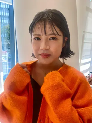 ショート アイブロウ 増井 彩乃のヘアスタイル