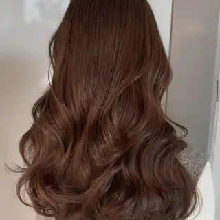 ロング カラー 新宿美容室/縮毛矯正 髪質改善/有馬桃子のヘアスタイル