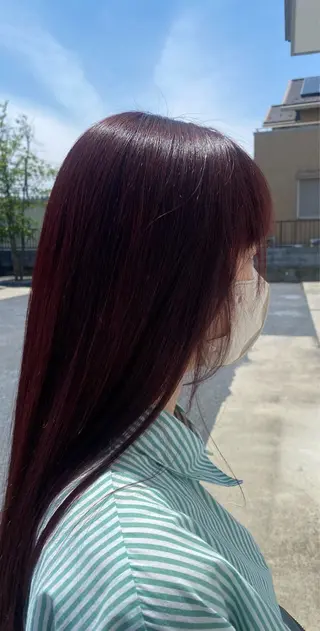 カラー 三田 一希のヘアスタイル