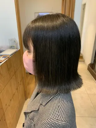 ミディアム 庄司 沙羅のヘアスタイル