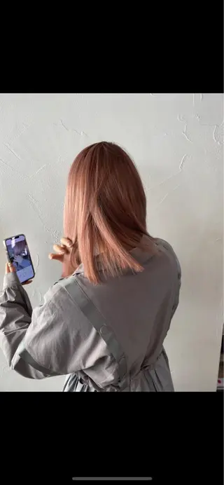 ミディアム カラー カラー特化美容師 サトウリュウマのヘアスタイル