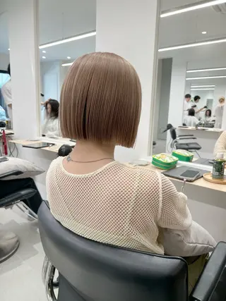 ミディアム an🦋ショート/シ ョートボブ【日本橋】のヘアスタイル