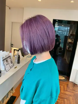 ショート カラー カットが上手い 💇♂🌸サク🌸のヘアスタイル
