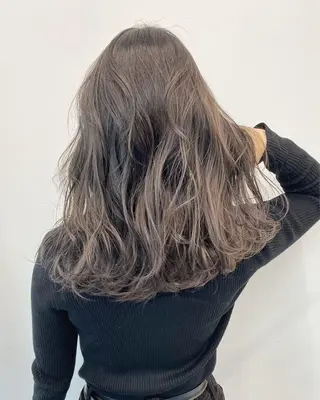 ロング カラー ケイジ✨透明感 /艶カラー✨のヘアスタイル