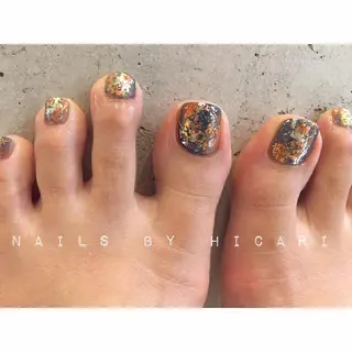 カラー illum hicariのネイルデザイン