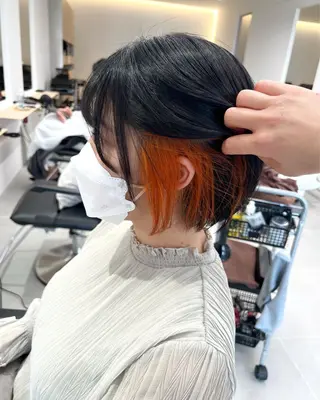 ショート カラー 斉藤 未佳のヘアスタイル