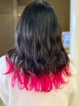 セミロング ❤️MASAKO❤️ 🌸🩷エクステ🩷のヘアスタイル