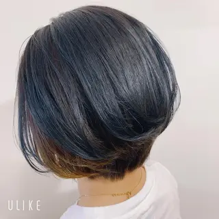 ショート チカ/暖色系カラー/ おまかせ大歓迎のヘアスタイル