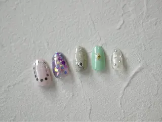 ネイル 𐂃 colorer𐂃のネイルデザイン