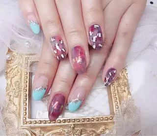 ネイル マジック ミラーのネイルデザイン